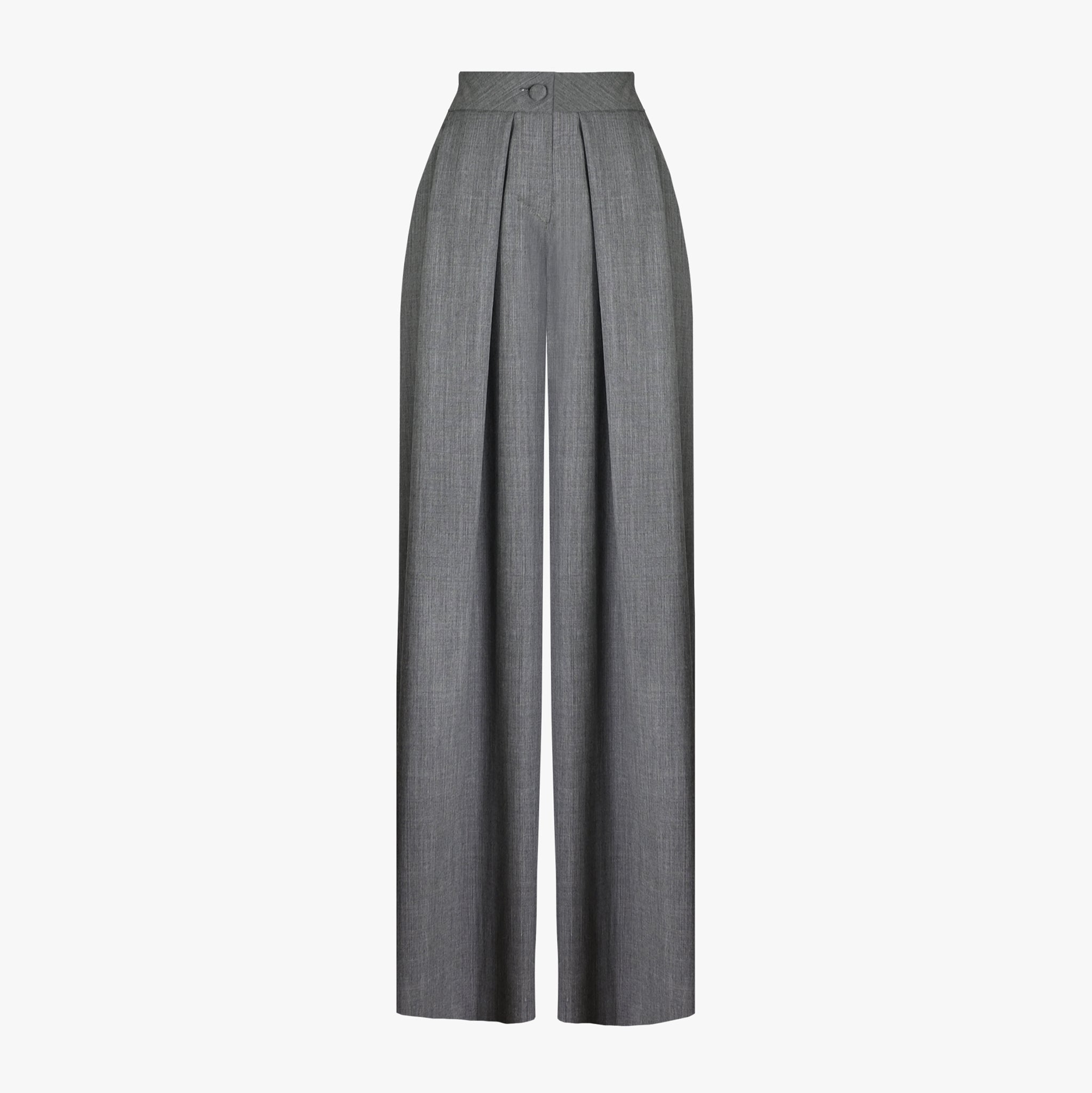 Pantalon large avec cannelli