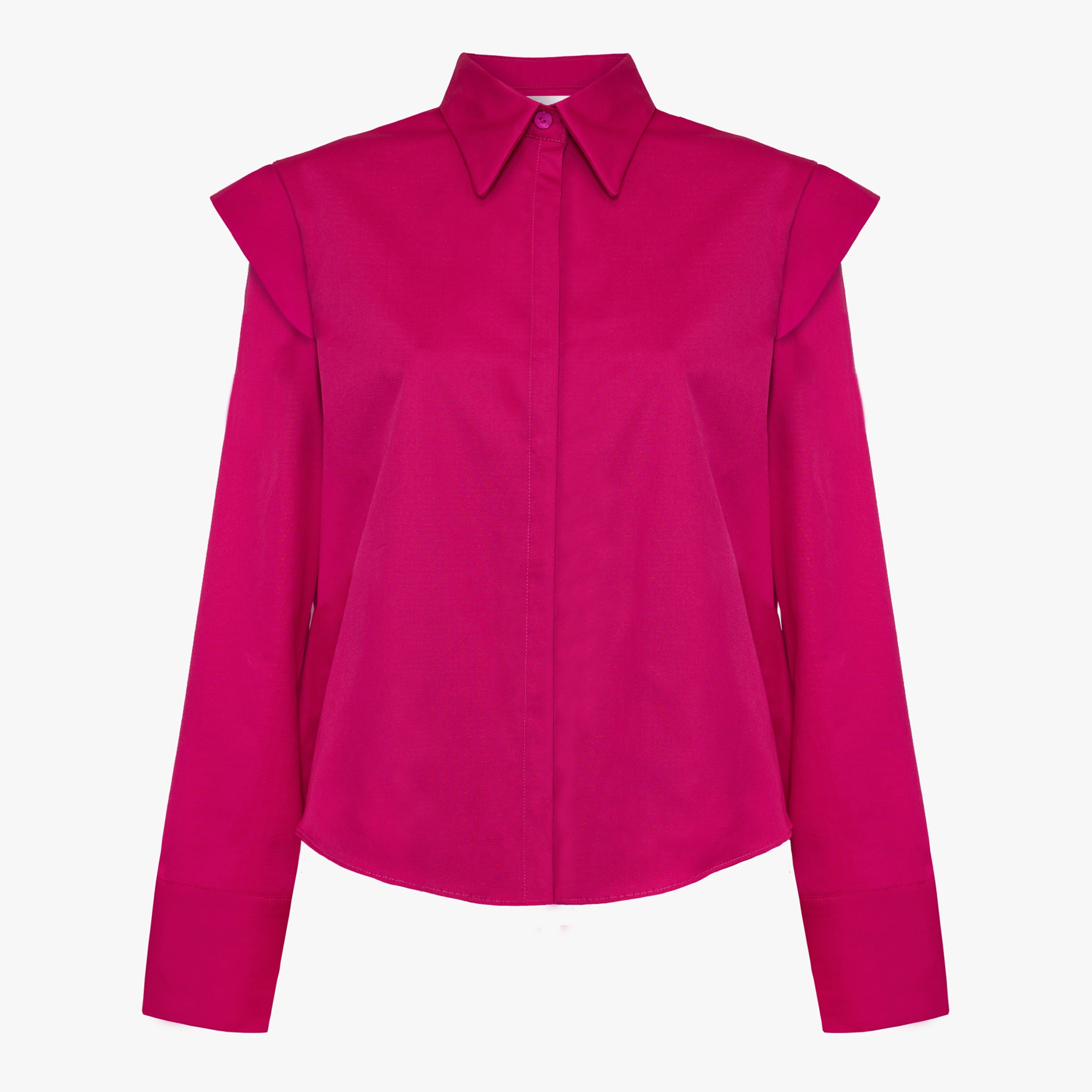 Camicia con Alette sulle Spalle | MƏIS Milano