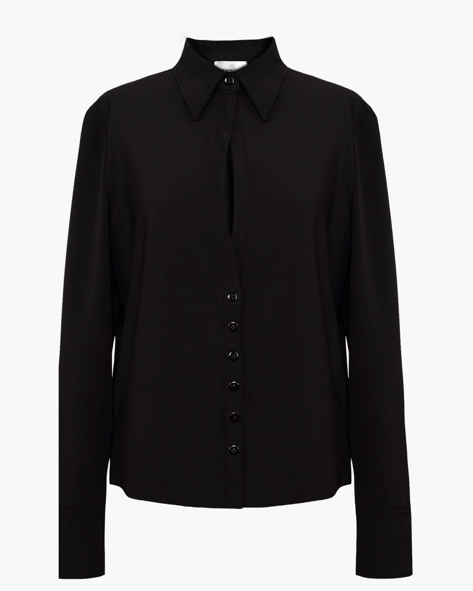 Camicia con Cut Out frontale | MƏIS Milano