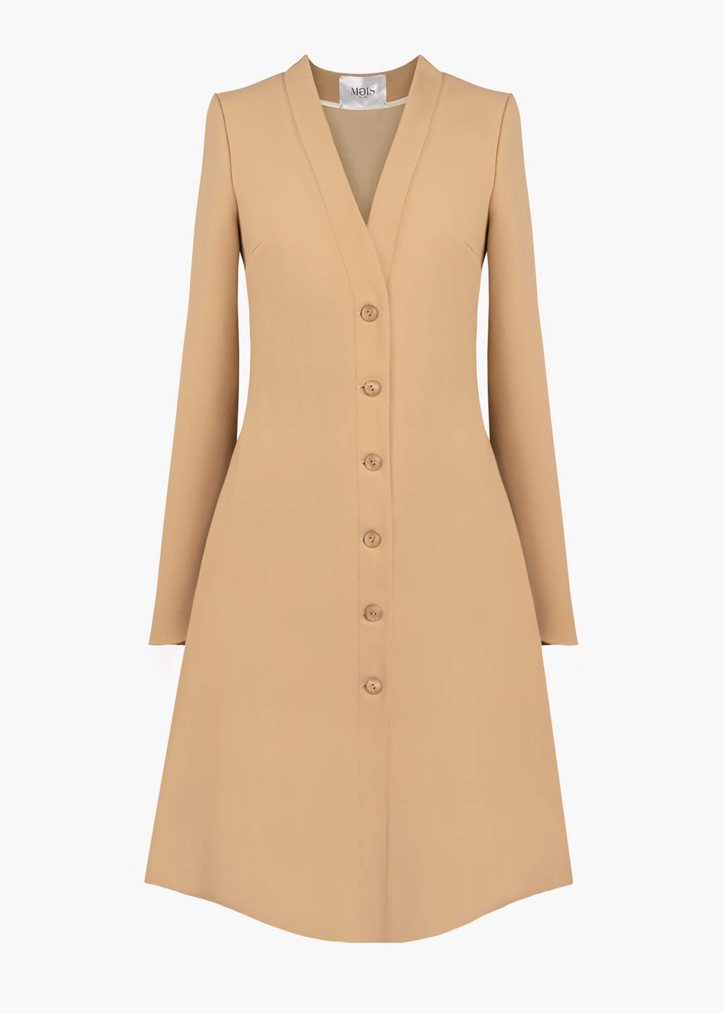 Chemisier con maniche a veli | MƏIS Milano