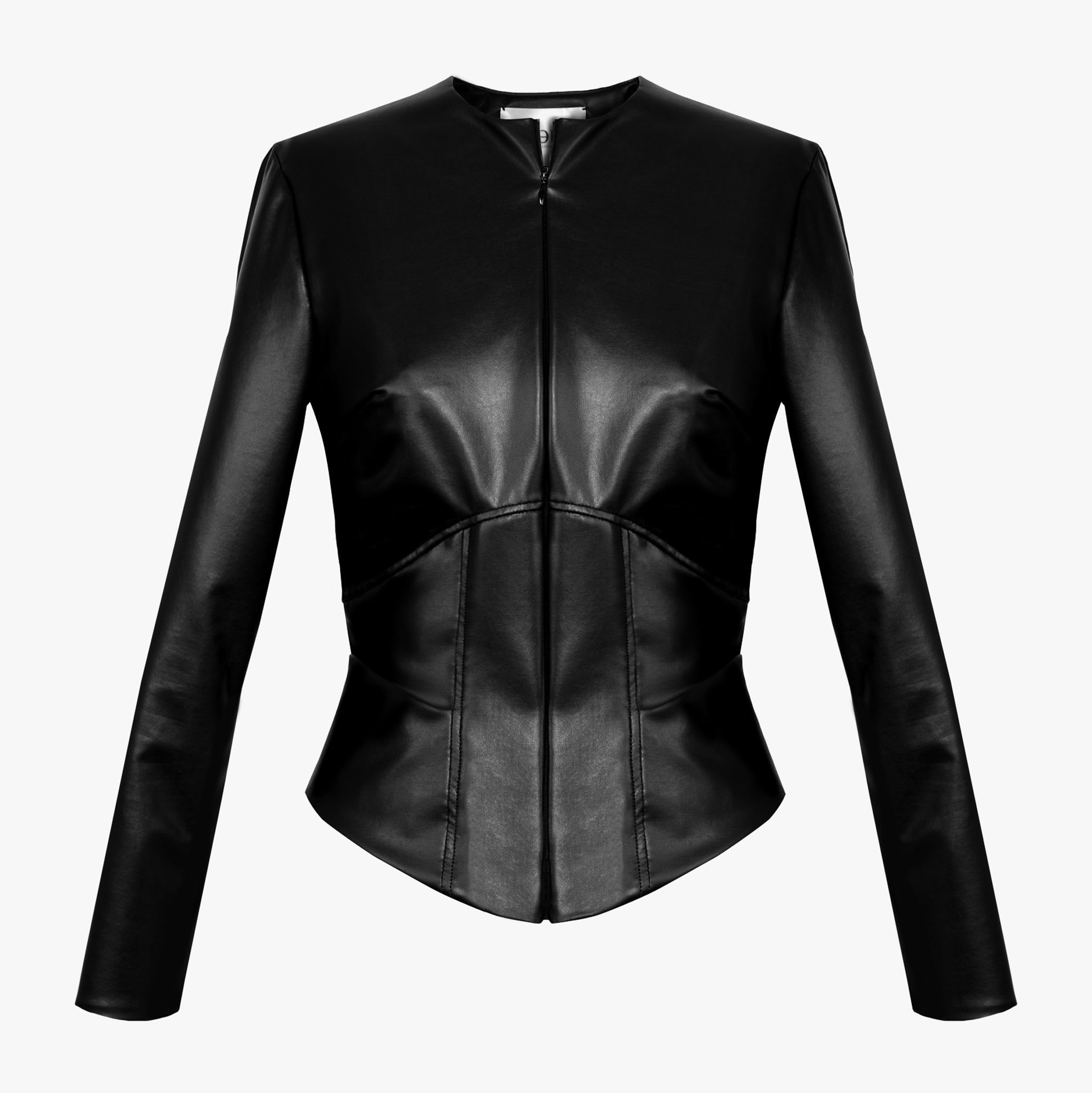 Structured Full Leather Jacket