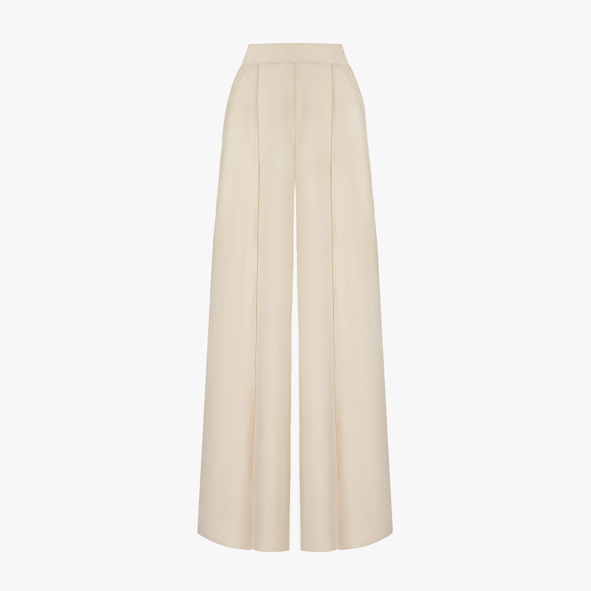 Overlapping Palazzo Pants with Shorts